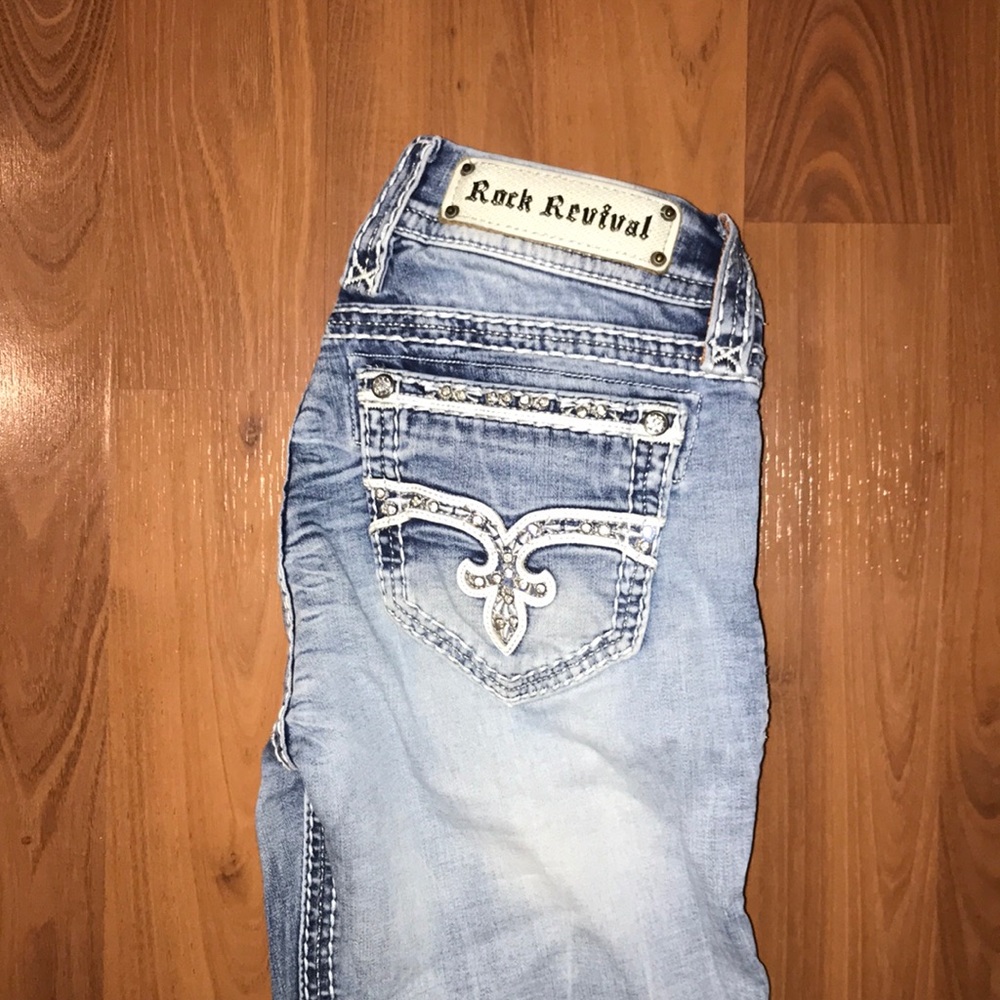 Rock revival skinny jeans